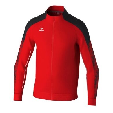 Erima Trainingsjacke Evo Star (Stehkragen, strapazierfähig) rot/schwarz Herren