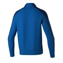 Erima Trainingsjacke Evo Star (Stehkragen, strapazierfähig) royalblau/navyblau Herren