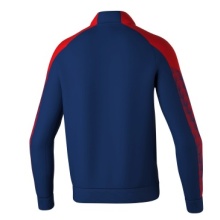 Erima Trainingsjacke Evo Star (Stehkragen, strapazierfähig) navyblau/rot Kinder