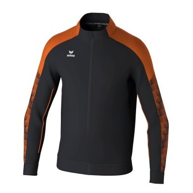 Erima Trainingsjacke Evo Star (Stehkragen, strapazierfähig) schwarz/orange Kinder