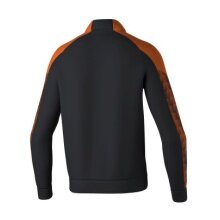 Erima Trainingsjacke Evo Star (Stehkragen, strapazierfähig) schwarz/orange Kinder