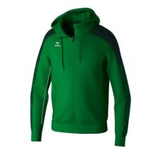 Erima Trainingsjacke Evo Star mit Kapuze (hoher Tragekomfort) smaragdgrün/pine Herren