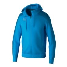 Erima Trainingsjacke Evo Star mit Kapuze (hoher Tragekomfort) curacaoblau Herren