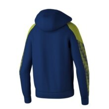 Erima Trainingsjacke Evo Star mit Kapuze (hoher Tragekomfort) navyblau/limegrün Herren