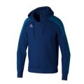 Erima Trainingsjacke Evo Star mit Kapuze (hoher Tragekomfort) navyblau/blau Kinder