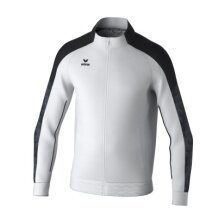 Erima Trainingsjacke Evo Star (Stehkragen, strapazierfähig) weiss/schwarz Herren