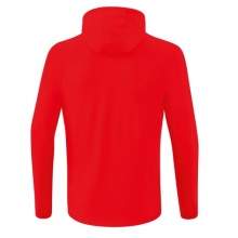 Erima Trainingsjacke Liga Star mit Kapuze (strapazierfähig und elastisches Funktionsmaterial) rot/weiss Herren