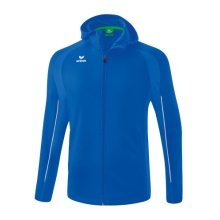 Erima Trainingsjacke Liga Star mit Kapuze (strapazierfähig und elastisches Funktionsmaterial) royalblau/weiss Jungen