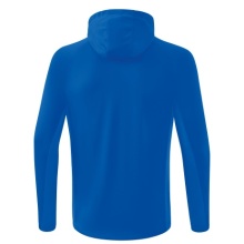 Erima Trainingsjacke Liga Star mit Kapuze (strapazierfähig und elastisches Funktionsmaterial) royalblau/weiss Herren