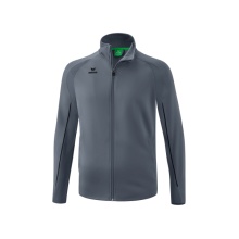 Erima Trainingsjacke Liga Star Polyester (Stehkragen, strapazierfähig) grau/schwarz Herren