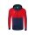 Erima Trainingsjacke Six Wings mit Kapuze (Baumwollmix, weich und bequem) navyblau/rot Jungen