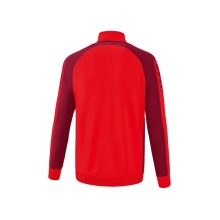 Erima Trainingsjacke Six Wings Worker (100% Polyester, Stehkragen, strapazierfähig) rot/bordeaux Herren