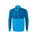 Erima Trainingsjacke Six Wings Worker (100% Polyester, Stehkragen, strapazierfähig) curacaoblau Herren