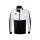 Erima Trainingsjacke Six Wings Worker (100% Polyester, Stehkragen, strapazierfähig) schwarz/weiss Herren