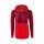 Erima Trainingsjacke Six Wings mit Kapuze (Baumwollmix, weich, bequem, taillierter Schnitt) rot/bordeaux Damen