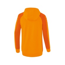 Erima Trainingsjacke Six Wings mit Kapuze (Baumwollmix, weich, bequem, taillierter Schnitt) orange Damen