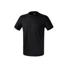 Erima Sport-Tshirt Basic Funktions Teamsport (100% Polyester) schwarz Herren