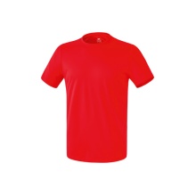 Erima Sport-Tshirt Basic Funktions Teamsport (100% Polyester) rot Herren