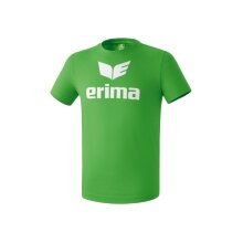 Erima Sport-Tshirt Basic Promo Logo (100% Baumwolle) grün Herren