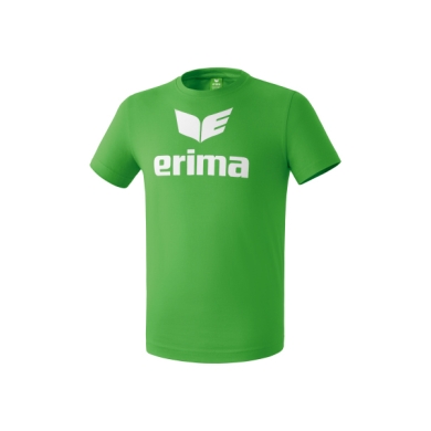 Erima Sport-Tshirt Basic Promo Logo (100% Baumwolle) grün Jungen