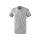 Erima Sport-Tshirt Basic Style (100% Baumwolle, V-Ausschnitt) grau Herren