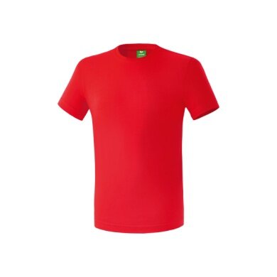 Erima Sport-Tshirt Basic Teamsport (100% Baumwolle) rot Herren