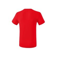 Erima Sport-Tshirt Basic Teamsport (100% Baumwolle) rot Jungen