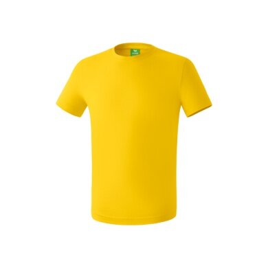 Erima Sport-Tshirt Basic Teamsport (100% Baumwolle) gelb Herren