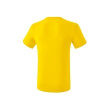 Erima Sport-Tshirt Basic Teamsport (100% Baumwolle) gelb Jungen