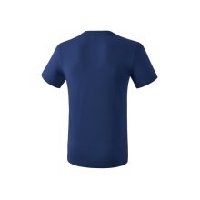 Erima Sport-Tshirt Basic Teamsport (100% Baumwolle) navyblau Herren