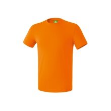 Erima Sport-Tshirt Basic Teamsport (100% Baumwolle) orange Herren