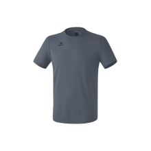 Erima Sport-Tshirt Basic Funktions Teamsport (100% Polyester) grau Herren