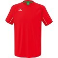 Erima Sport-Tshirt Liga Star (robust, elastisch, feuchtigkeitsableitend) rot/weiss Herren