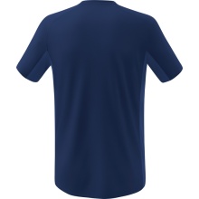 Erima Sport-Tshirt Liga Star (robust, elastisch, feuchtigkeitsableitend) navyblau/weiss Herren