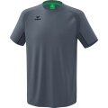 Erima Sport-Tshirt Liga Star (robust, elastisch, feuchtigkeitsableitend) grau/schwarz Herren