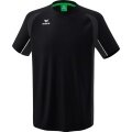 Erima Sport-Tshirt Liga Star (robust, elastisch, feuchtigkeitsableitend) schwarz/weiss Herren