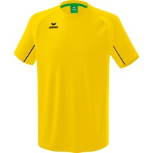 Erima Sport-Tshirt Liga Star (robust, elastisch, feuchtigkeitsableitend) gelb/schwarz Jungen