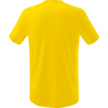 Erima Sport-Tshirt Liga Star (robust, elastisch, feuchtigkeitsableitend) gelb/schwarz Herren