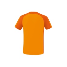 Erima Sport-Tshirt Six Wings (100% Polyester, schnelltrocknend, angenehmes Tragegefühl) orange Herren