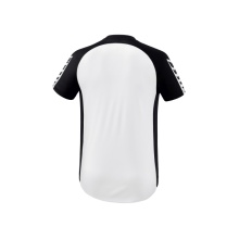 Erima Sport-Tshirt Six Wings Trikot (100% Polyester, strapazierfähig) weiss/schwarz Herren