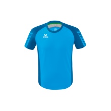 Erima Sport-Tshirt Six Wings Trikot (100% Polyester, strapazierfähig) curacaoblau Kinder