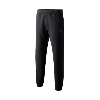 Erima Freizeithose Sweat Pant (Baumwollmix , bequeme Passform) schwarz Herren