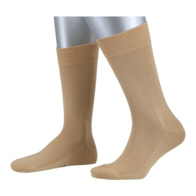 Falke Tagessocke Family New (nachhaltiger Baumwoll-Komfort) beige Herren - 1 Paar