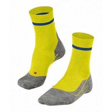 Falke Laufsocke RU4 (mittelstarke Polsterung) gelb/blau Herren - 1 Paar