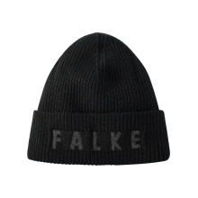 Falke Mütze (Beanie) - atmungsaktiv, temperaturregulierung - schwarz - 1 Stück