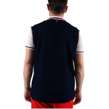 Fila Tennis-Pullunder Paul V-Schnitt Slipover navyblau/rot Herren