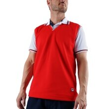 Fila Tennis-Pullunder Paul V-Schnitt Slipover rot Herren