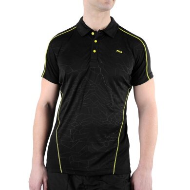 Fila Tennis-Polo Pacific schwarz Herren