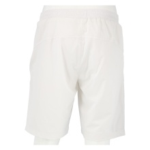 Fila Tennishose Short Santana (4-Wege-Stretch, atmungsaktiv) kurz weiss Herren