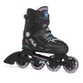 FILA Inline Skates X-One - verstellbar - schwarz/lila/blau Mädchen